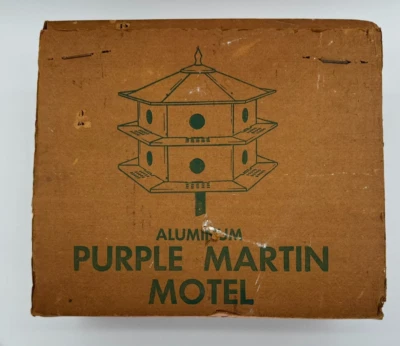 Martin Motel 12 habitaciones sin poste 63866 aluminio púrpura aluminio SEARS 71 VINTAGE SIN ABRIR Foto 1 de 4