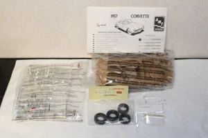 AMT 1957 Corvette Model Kit 1:25 Complete/Unbuilt No Box - Picture 1 of 1