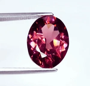 Natural Padparadscha Sapphire Certified Loose Gemstone 10 Ct Oval Cut Gems G708 - Picture 1 of 13