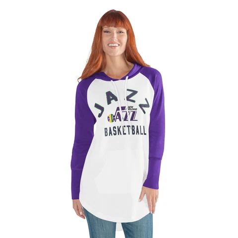 GIII For Her NBA New Orleans Jazz Women's All Division Hoody, X-Large Cover