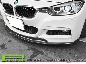 Parachoques delantero estilo AK fibra de carbono para BMW 2012+ 328i 335i M Sports - Imagen 1 de 4