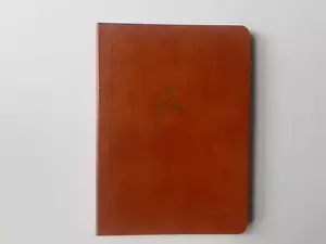 Journal / Sketchbook Unlined New Brown 5”x7” Faux Leather PU Notebook 64 sheets - Picture 1 of 5