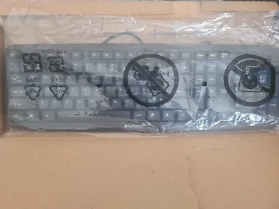 Verbatim #99202 Corded Usb Keyboard - Black - Cable Connectivity - Usb 2.0  - Image 1 of 3