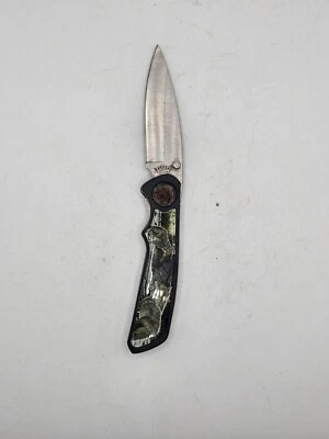 Frost Cutlery Wolf Decorative Folding Pocket Knife - Image 1 of 4