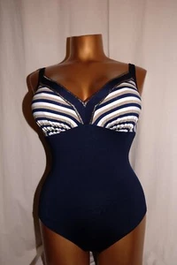 ANTIGEL Badeanzug Einteiler LA BELLE A BORD or navy dunkelblau 42F 42 F NEU - Bild 1 von 3