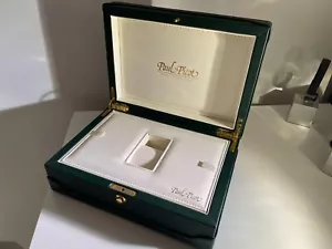 Newoldstock Paul Picot Estuche de Lujo Cuero sintético verde sin reloj - Imagen 1 de 5