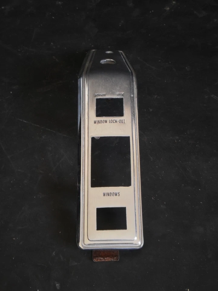 Placa de interruptor del panel de la puerta del conductor delantero 71 72 73 74 75 76 Cadillac Deville Eldorado Foto 1 de 1