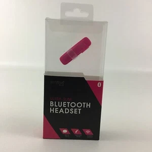 Vibe Sound Ultra Slim Bluetooth Headset Lightweight Pink Wireless New - Picture 1 of 6
