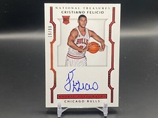 2015-16 NATIONAL TREASURES ROOKIE AUTOGRAPHS CRISTIANO FELICIO RC AUTO /99!!