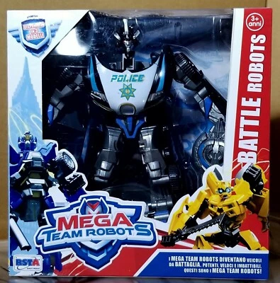 ROBOT TRASFORMABILE MEGA TEAM ROBOTS BUGATTI CHIRON Origin. RSTA SCATOLA VETRINA - Immagine 1 di 4