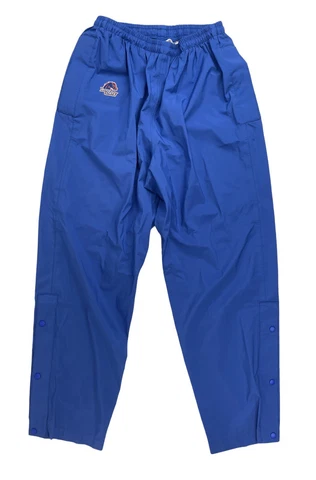 Nike Boise State Broncos Waterproof Rain Pants Zip Snap Legs Blue Men’s Size XL Cover