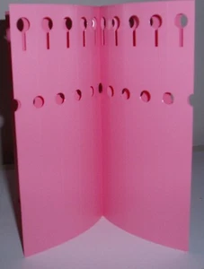 LOOP LOCK LABELS - PINK 16CM TIE ON PLANT LABELS X 50 - Picture 1 of 1