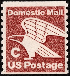 US Stamp Scott # 1947 Mint NH Coil - (20 Cents) Brown Non-Denominated C Stamp - Picture 1 of 1
