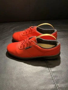 Zapatos planos de cuero rojo Free Step para mujer talla 4 del Reino Unido - Imagen 1 de 13