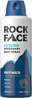 WCP.ME LTD Rock Face Men'S Body Spray - Refined Fragrance Body Spray Deodorant for Men, 200