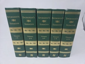 Spurgeon's Sermons, 5 Hardcover Books (10 volumes) By C H Spurgeon - Imagen 1 de 6
