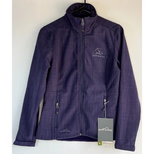 Eddie Bauer Jacket Womens Small Purple Ebtek Soft Shell EB533 - Picture 1 of 12
