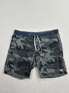 Pantaloncini da tavola uomo Vuori taglia XL verde mimetico tasche coulisse elasticizzati - Foto 1 di 9