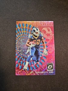 2018 Donruss Optic Illusions Lazer Velocity #15 Todd Gurley II - Picture 1 of 6