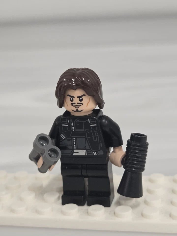 LEGO Soldado de Invierno Minifigura sh215 Marvel MCU Usado Piezas Mixtas Foto 1 de 4