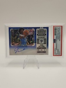 2022 Panini Contenders Jalen Williams Variation Auto Blue Shimmer PSA 10 💎💎