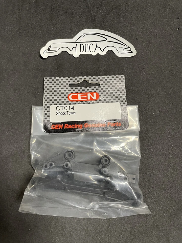 CEN Vintage RC Car Part # CT014 Torres de choque de plástico para CT4 / CT5 Foto 1 de 2