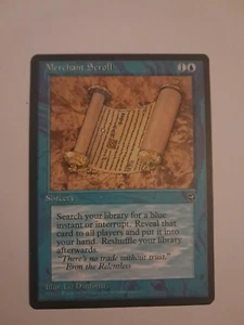 Merchant Scroll MP Homelands MTG Magic the Gathering - Picture 1 of 6