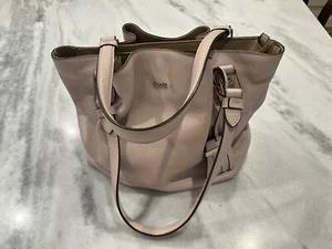 TOD'S satchel handbag PALE PINK - Picture 1 of 9