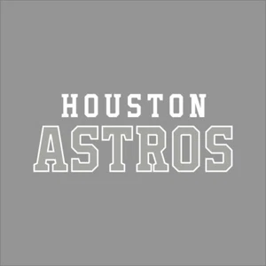 Houston Astros #8 MLB Equipo Logo 1 Color Vinilo Calcomanía Adhesivo Ventana Coche Pared - Imagen 1 de 7