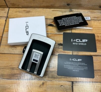 I-CLIP RFID SHIELD Geld Kreditkarte Geldbörse Etui - Bild 1 von 4