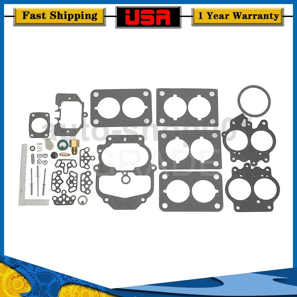 Kit de reparación de carburador Hygrade compatible con 1980 1978 1979 AMC AMX_AO Foto 1 de 2