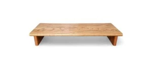 30" CIDS Monitorständer Eiche 1" Golden Oak 30x11,25x4,88 TV Riser Holz NEU - Bild 1 von 10