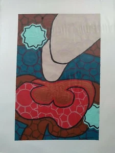 ORIGINAL 'UNIQUE' ACRYLIC 'figure' PAINTING by S.L.Lennox 2011 - SALE!!! - Picture 1 of 2