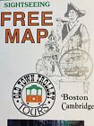 Boston Cambridge Old Town Trolley Tours 1980?s Brochure Mayor L Flynn Vintage MA