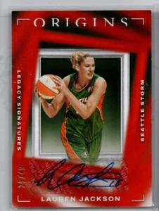 Lauren Jackson 2023 Panini Origins Legacy Signatures Red Autograph Auto /49 - Picture 1 of 1
