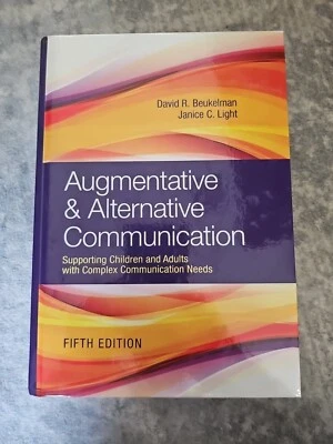 Augmentative & Alternative Communication   By David R. Beukelman Hardcover - image 1 of 4