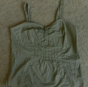 Top de verano Venezia sin mangas con correa de espagueti verde claro talla 16 para mujer - Imagen 1 de 11