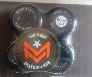 Original Minilogo Skateboard Rollen 53Mm 54Mm 56Mm 58Mm 60Mm 90A 95A 101A 4 Stück - Bild 1 von 27