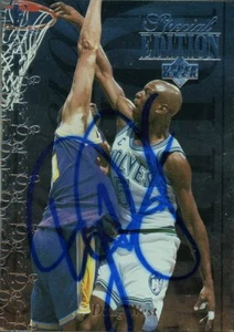 1995-96 Upper Deck DOUG WEST Signed Card autograph AUTO WOLVES - Picture 1 of 1