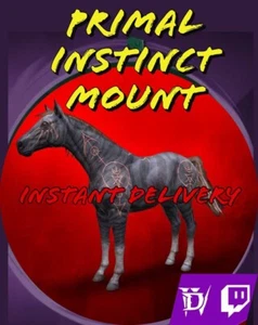 Diablo 4 / Diablo IV Primal Instinct Mount Rare Item - INSTANT DELIVERY - Picture 1 of 1