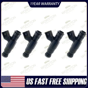 Set of 4 Fuel Injectors 0280155976 For Chrysler Dodge Plymouth 2.0 2.4 00-03 - Picture 1 of 5