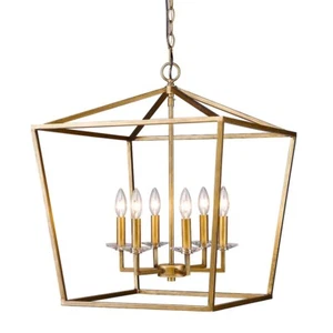 Acclaim Lighting 6 Light Kennedy Foyer Pendant, Antique Gold - IN11130AG - Picture 1 of 1