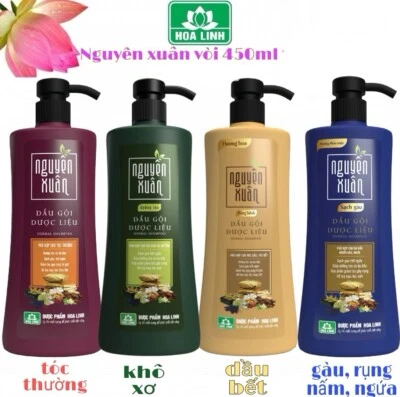 Dau Goi Duoc Lieu Nguyen Xuan Viet Asian Herbal Hair Care Shampoo - 4 Types - Image 1 of 4