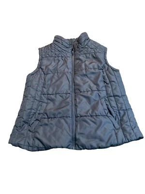 Chaleco acolchado Bongo para mujer talla XL gris acolchado cremallera completa bolsillo juniors Foto 1 de 4