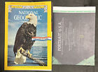 The National Geographic July 1976. Bicentennial. With huge map USA