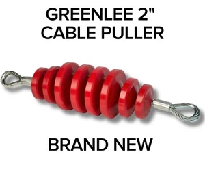 Greenlee 39265 Estrattore Cavi Mandrino in Plastica Flessibile 2" Misura Canale 2 Pollici *NUOVO* - Foto 1 di 9