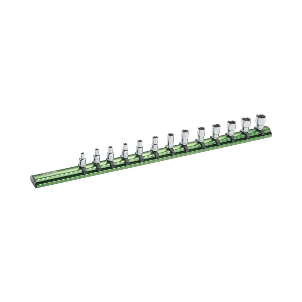 Heyco 00025700083 Aluminum Socket Rail Set, 1/4", 25-70-M, 13 Pc. - Image 1 of 1