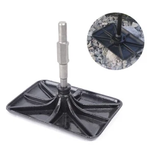 Jack Hammer Compactor Rammer Plate Tamper Plate Manganese Steel Builder Tool - Picture 1 of 12