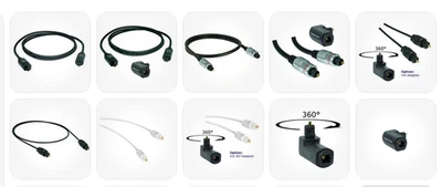 0,5-20 m SunshineTronic Toslink cavo audio ottico SPDIF FIBRA + adattatore (opzione)