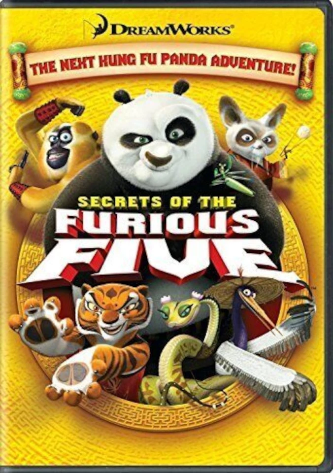 Kung Fu Panda: Secrets of the Furious Five (DVD) - Image 1 of 1
